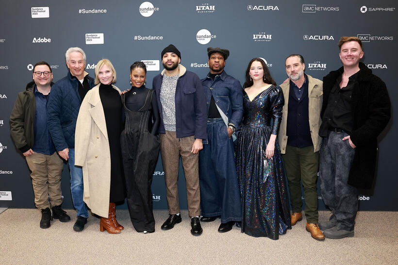 
	Andrew Blau, Jeffrey Soros, Jennifer Fox, Taylour Paige, Elijah Bynum, Jonathan Majors, Haley Bennett, Simon Horseman and Luke Rodgers

