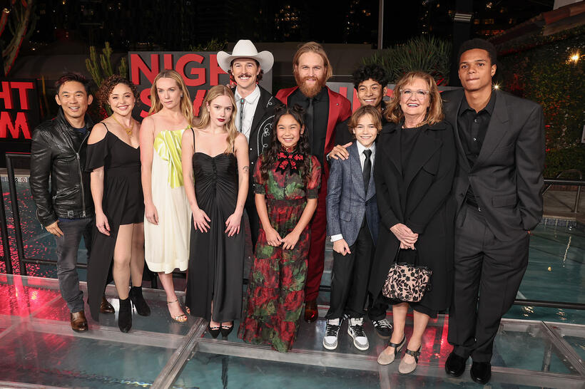 The cast of Night Swim