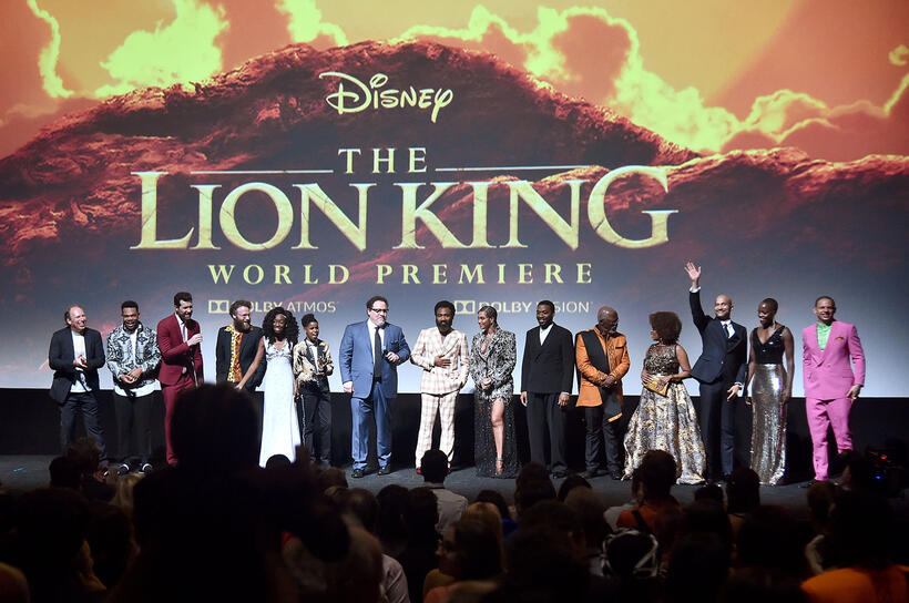 
	The Lion King cast members
