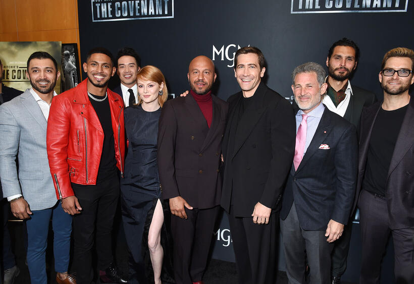 Sean Sagar, Emily Beecham, Dar Salim, Jake Gyllenhaal, Josh Berger, Christian Ochoa and Antony Starr 