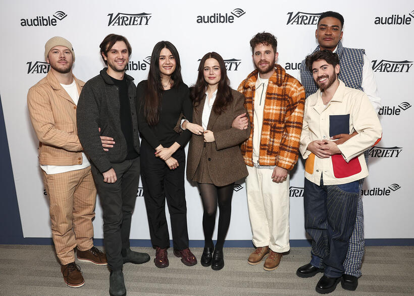 
	Jimmy Tatro, Nick Lieberman, Patti Harrison, Molly Gordon, Ben Platt, Owen Thiele and Noah Galvin&nbsp;
