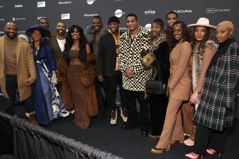 
	Jessica Care Moore, Omari Hardwick, Maryam Basir, Amin Joseph, Qasim Basir, Cory Hardrict, Jeryl Prescott, Ismail Abdul-Aziz, Skye P. Marshall, Samantha Basir and Travina Springer&nbsp; &nbsp;
