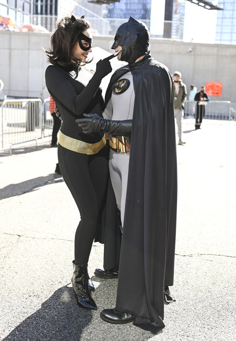
	Catwoman and Batman
