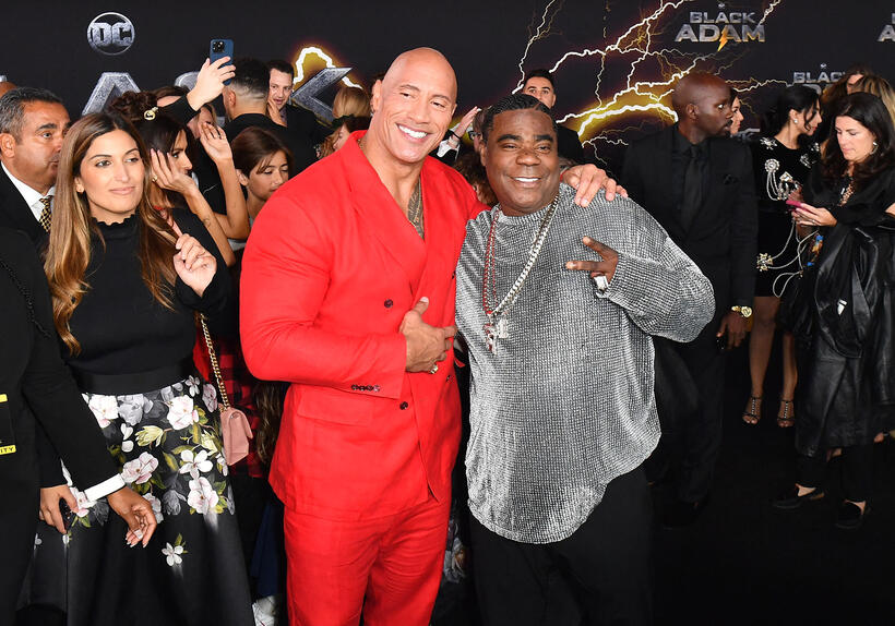 
	Dwayne Johnson and Tracy Morgan
