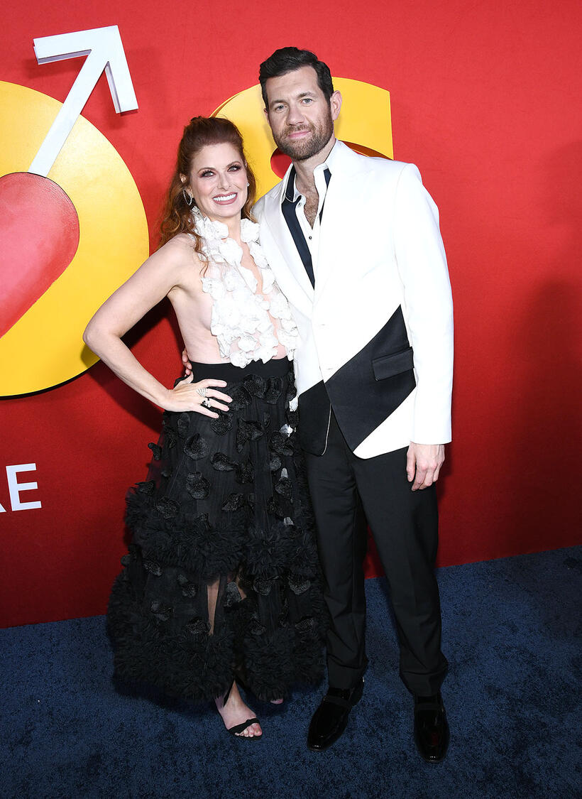 
	Debra Messing and Billy Eichner
