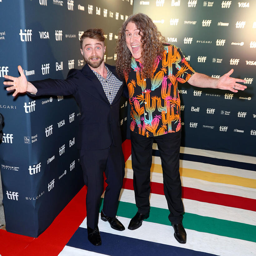 
	Daniel Radcliffe and 'Weird Al' Yankovic
