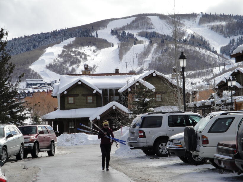 The slopes at Sundance Film Festival 2010