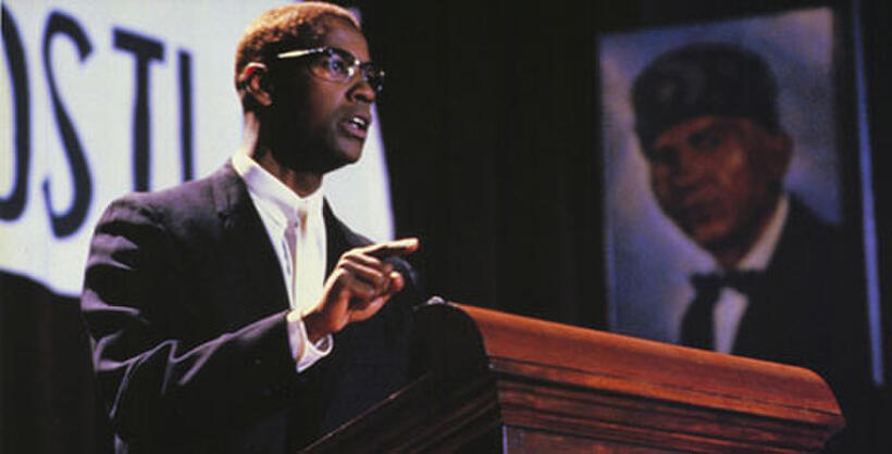 Denzel Washington in "Malcolm X" (1992)