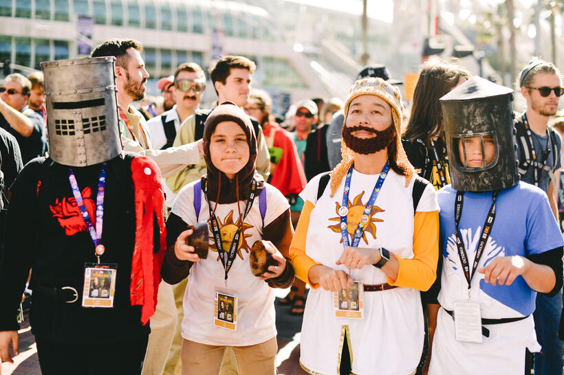 
	Knights on a mission
