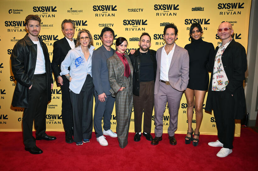 
	Will Poulter, Richard E. Grant, Tea Leoni, Steve Park, Jenna Ortega, Alex Scharfman, Paul Rudd, Sunita Mani and Anthony Carrigan
