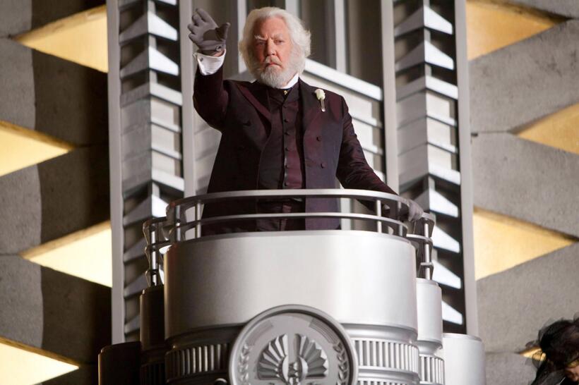 
	President Coriolanus Snow Donald Sutherland
