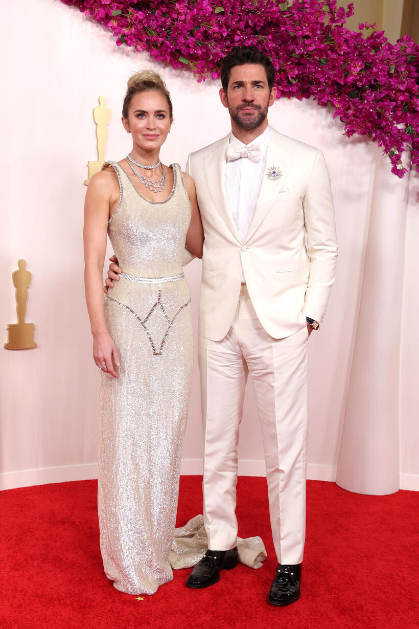 
	Emily Blunt and John Krasinski
