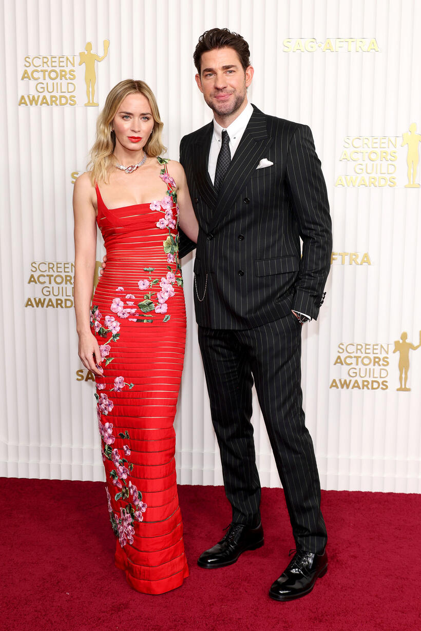 
	Emily Blunt and John Krasinski

