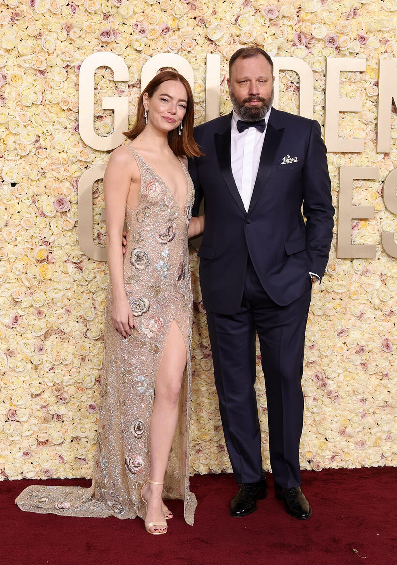 
	Emma Stone and Yorgos Lanthimos
