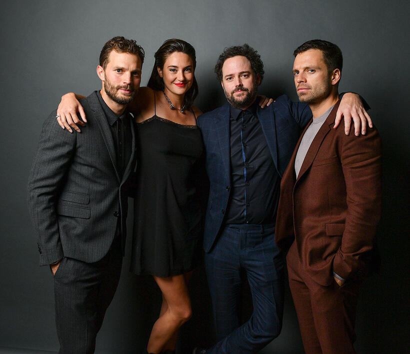 
	Jamie Dornan, Shailene Woodley, Drake Doremus and Sebastian Stan
