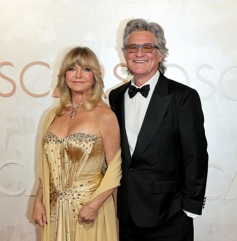 
	Goldie Hawn and Kurt Russell
