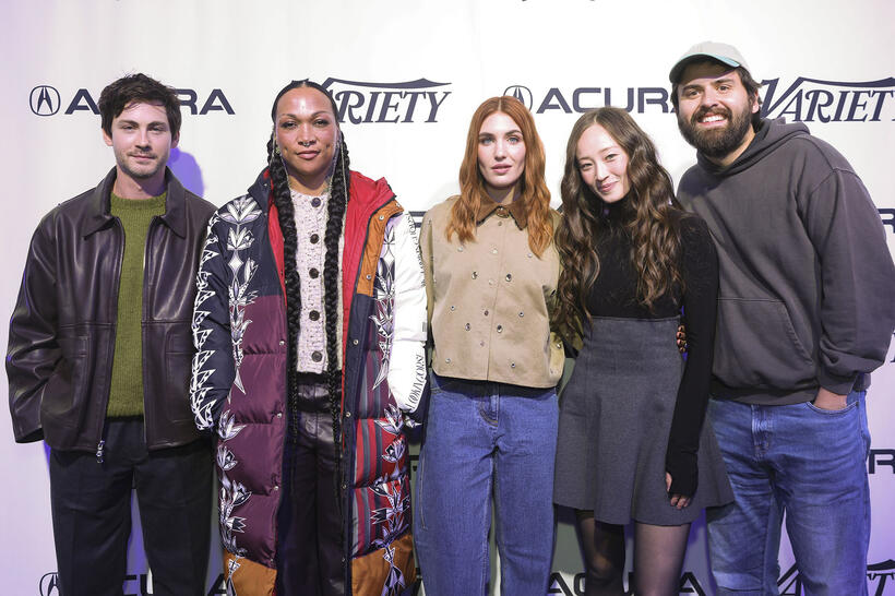 
	Logan Lerman, Kali Reis, Sophie N&eacute;lisse, Havana Rose Liu and Cooper Raiff
