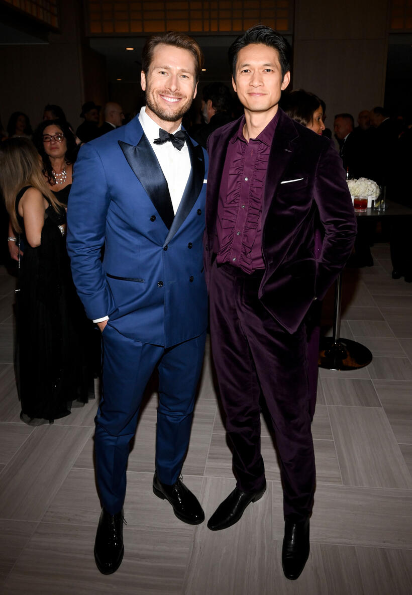 
	Glen Powell and Harry Shum Jr.
