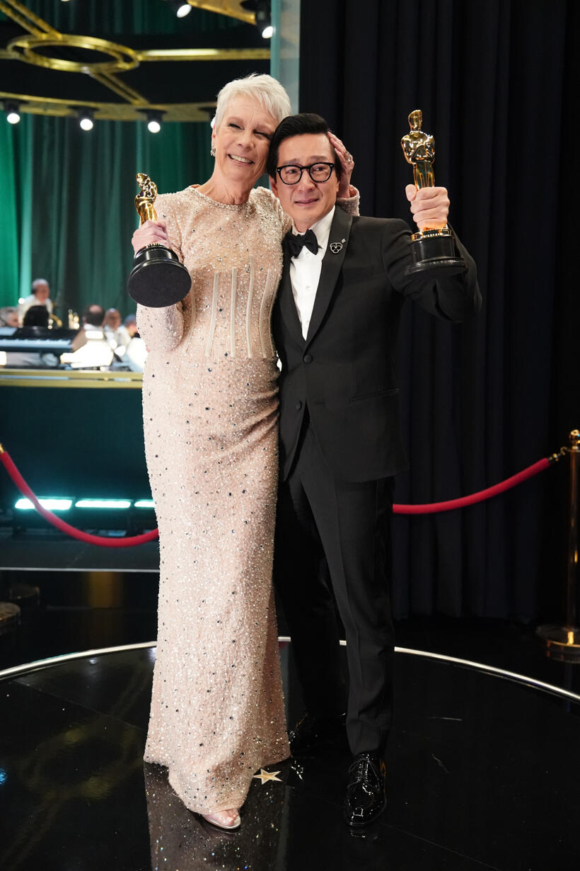 
	Jamie Lee Curtis and Ke Huy Quan

