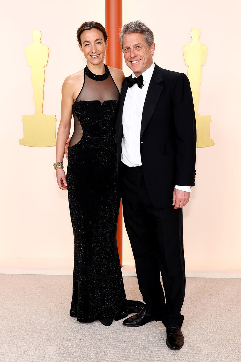 
	Anna Eberstein and Hugh Grant
