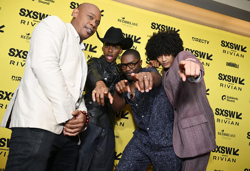 
	Bokeem Woodbine, Jahi Di'Allo Winston, David Oyelowo and Evan Ellison
