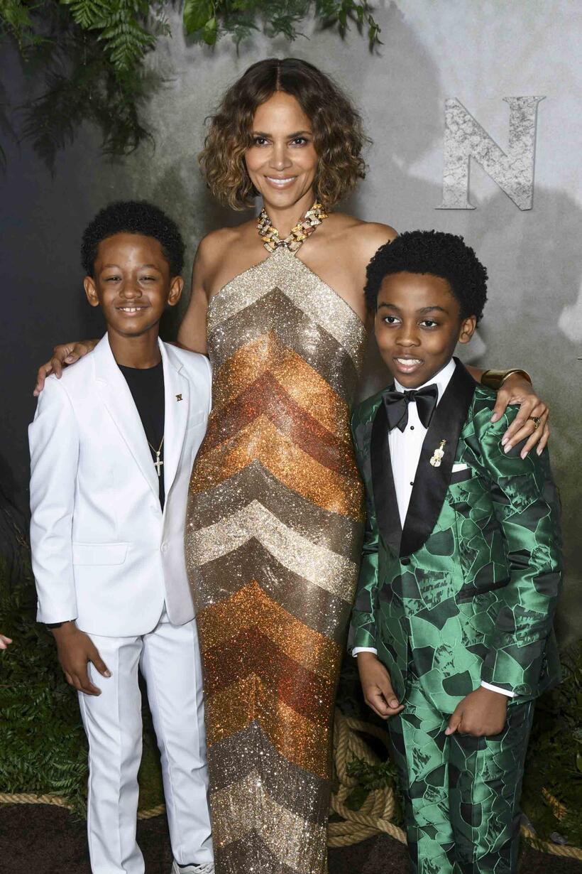 
	Percy Daggs IV, Halle Berry and Anthony B Jenkins
