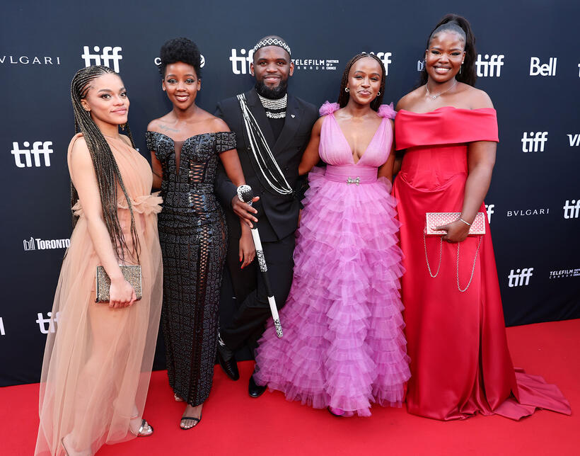 
	Makgotso M, Thuso Mbedu, Sivuyile Ngesi, Masali Baduza and Siyamthanda Makakane&nbsp;
