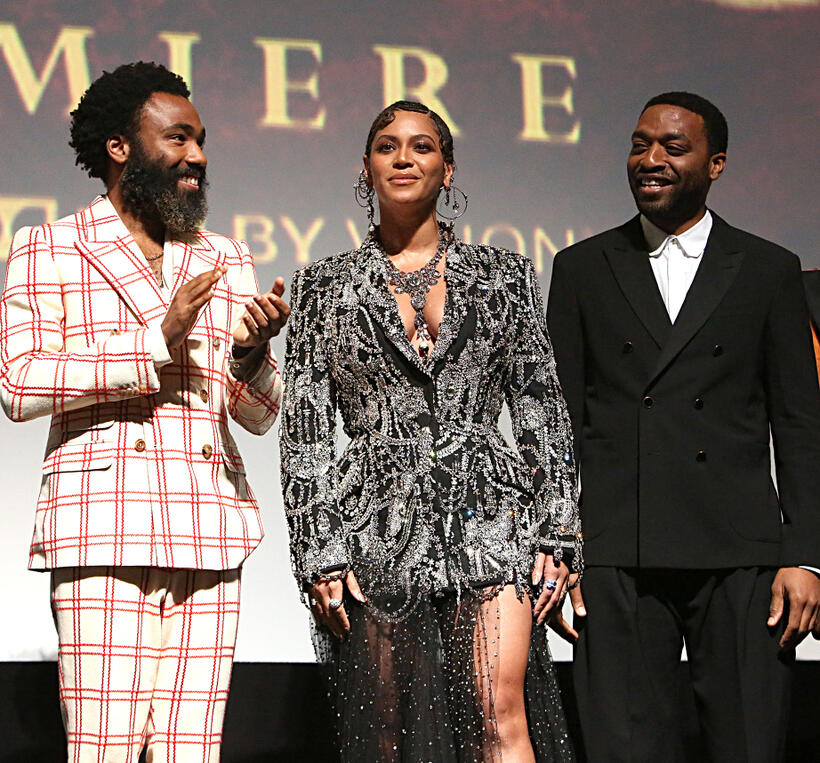 
	Donald Glover, Beyonce Knowles-Carter and Chiwetel Ejiofor
