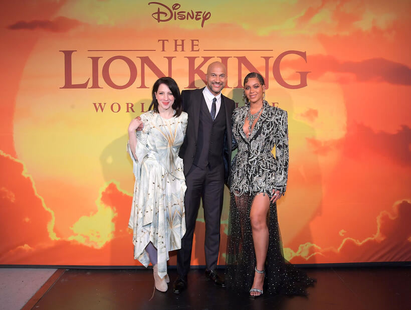 
	Elisa Pugliese, Keegan-Michael Key and Beyonce Knowles-Carter
