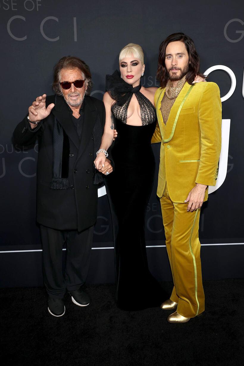 
	Al Pacino, Lady Gaga and Jared Leto
