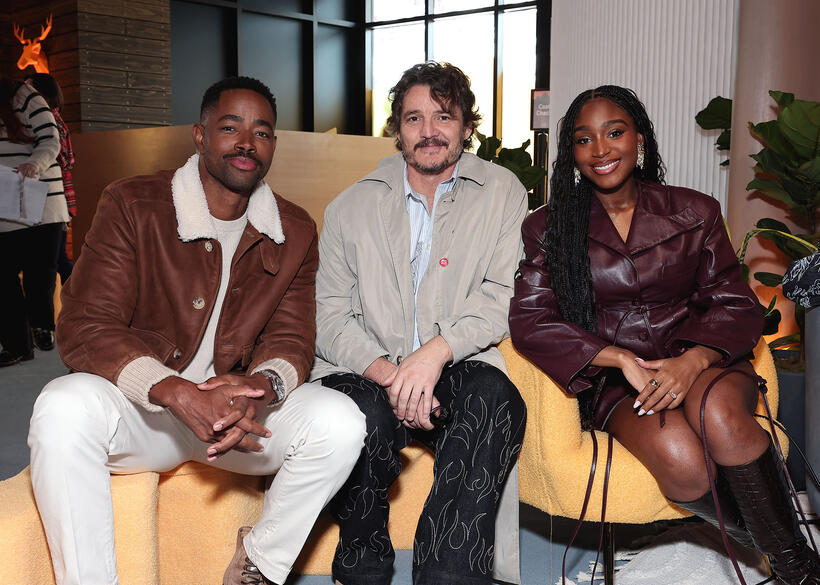 
	Jay Ellis, Pedro Pascal and Normani
