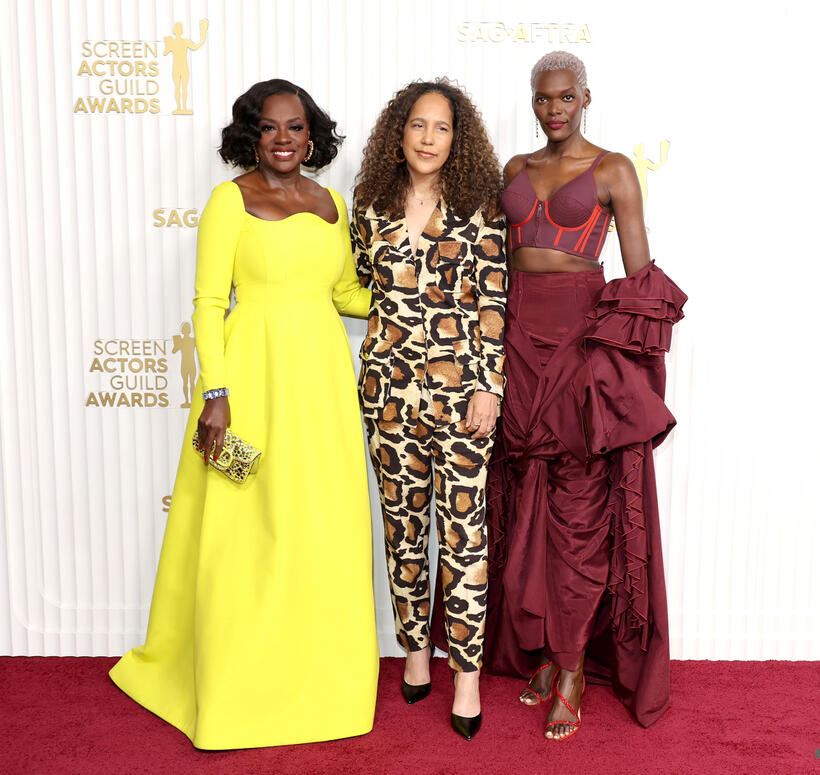 
	Viola Davis, Gina Prince-Bythewood and Sheila Atim
