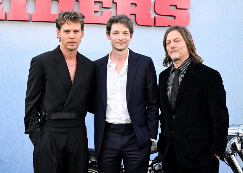 
	Austin Butler, Mike Faist and Norman Reedus
