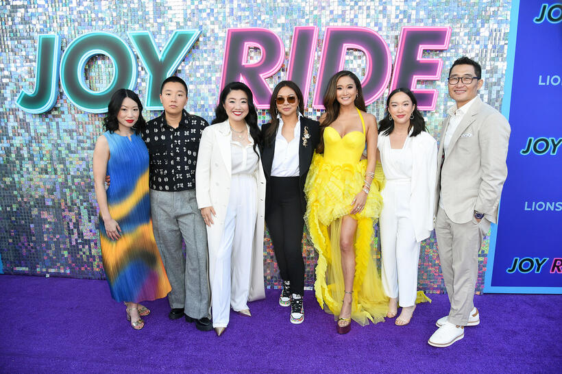 
	Cherry Chevapravatdumrong, Sabrina Wu, Sherry Cola, Adele Lim, Ashley Park, Teresa Hsiao and Daniel Dae Kim&nbsp;
