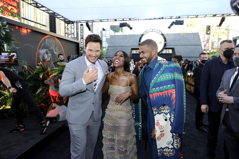 
	Chris Pratt, DeWanda Wise and Alano Miller
