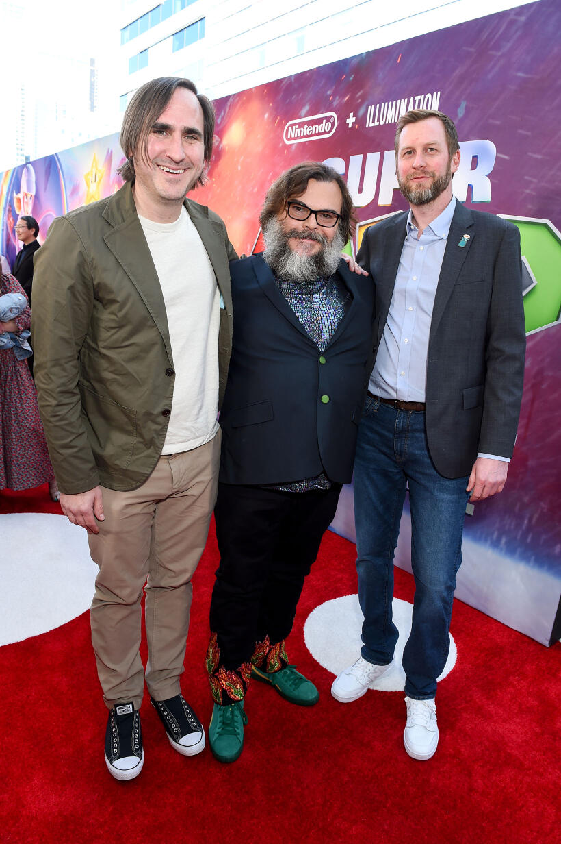 
	Michael Jelenic, Jack Black and Aaron Horvath
