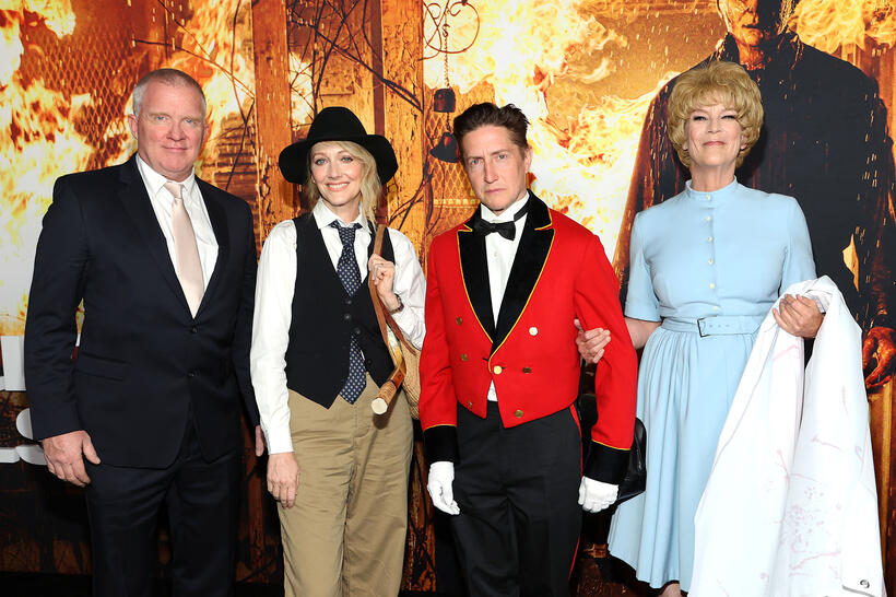 
	Anthony Michael Hall, Judy Greer, David Gordon Green and Jamie Lee Curtis
