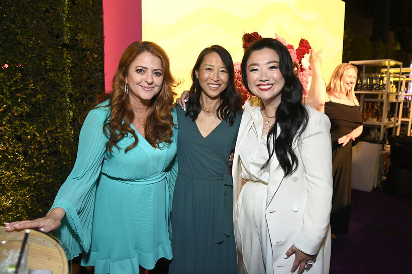 
	Annie Mumolo, Debbie Fan and Sherry Cola
