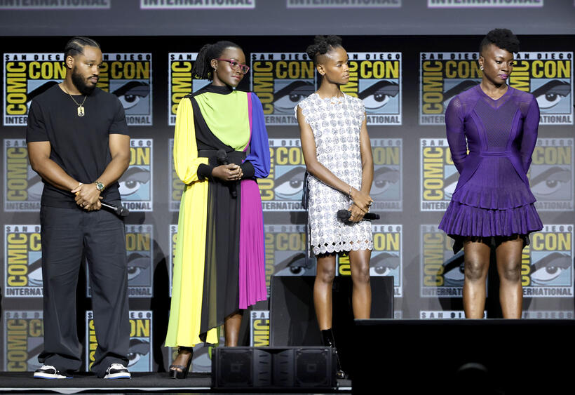 
	Ryan Coogler, Lupita Nyong'o, Letitia Wright, and Danai Gurira&nbsp;
