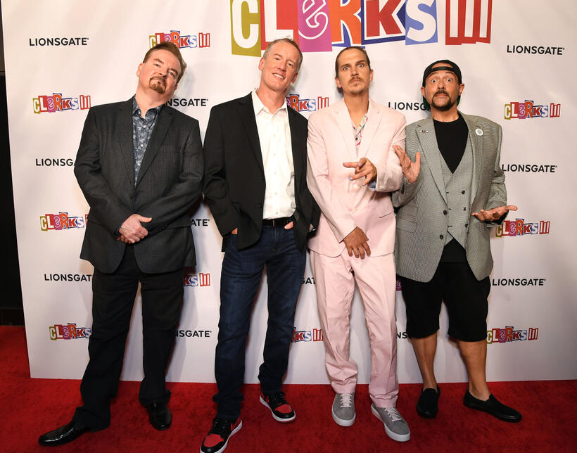 
	Brian O'Halloran, Jeff Anderson, Jason Mewes and Kevin Smith
