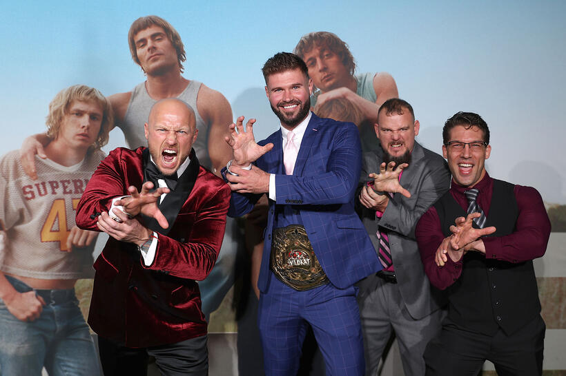 
	Marshall Von Erich, Brandy Pierce, Devin Imbraguglio and Ross Von Erich
