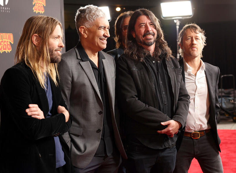 
	Taylor Hawkins, Pat Smear, Rami Jaffee, Dave Grohl and Chris Shiflett&nbsp;
