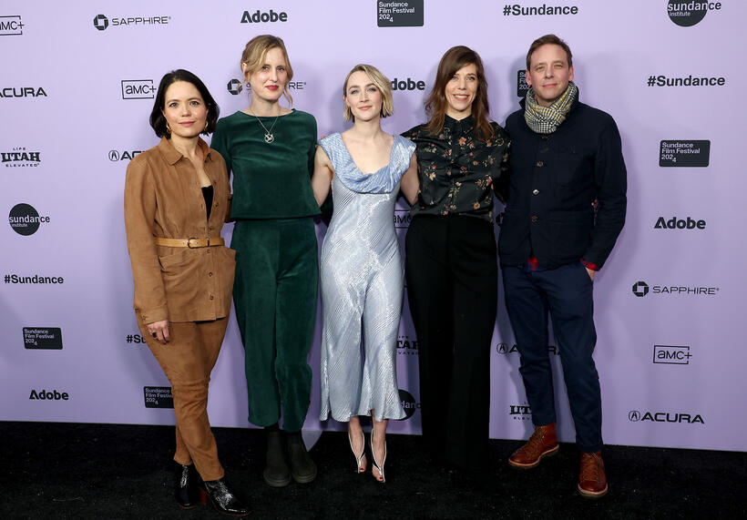 
	Sarah Brocklehurst, Amy Liptrot, Saoirse Ronan, Nora Fingscheidt and Dominic Norris
