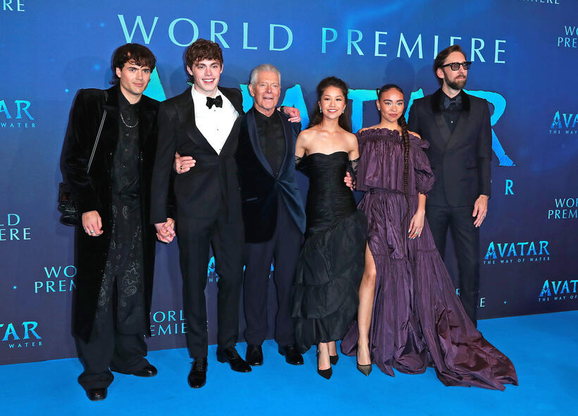 
	Jamie Flatters, Jack Champion, Stephen Lang, Trinity Jo-Li Bliss, Bailey Bass and Joel David Moore
