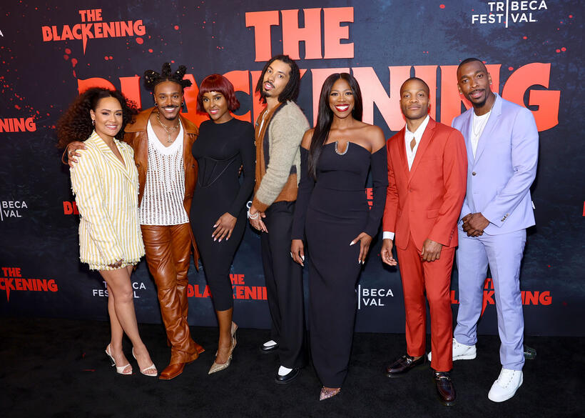 
	Grace Byers, Dewayne Perkins, Antoinette Robertson, Melvin Gregg, Yvonne Orji, Jermaine Fowler and Jay Pharoah&nbsp;
