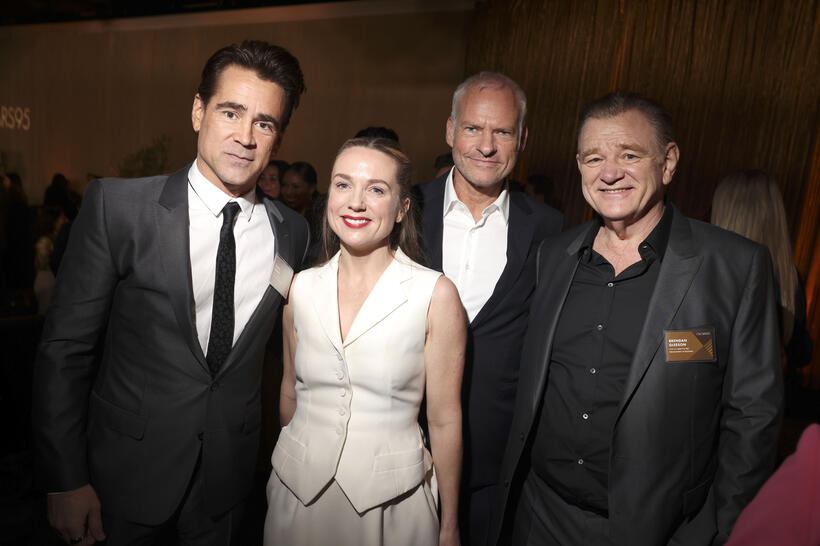 
	Colin Farrell, Kerry Condon, Martin McDonagh and Brendan Gleeson

