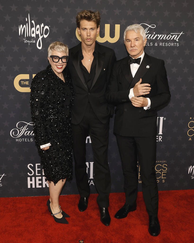 
	Catherine Martin, Austin Butler and Baz Luhrmann
