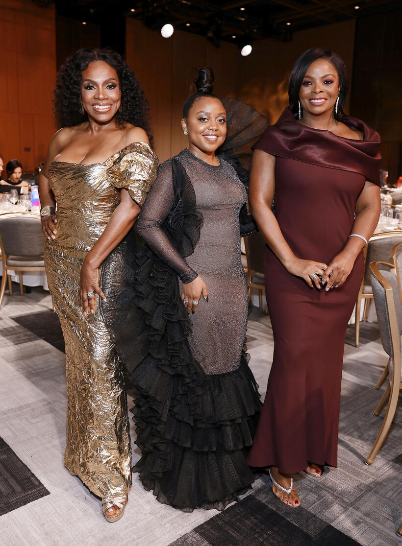 
	Sheryl Lee Ralph, Quinta Brunson and Janelle James
