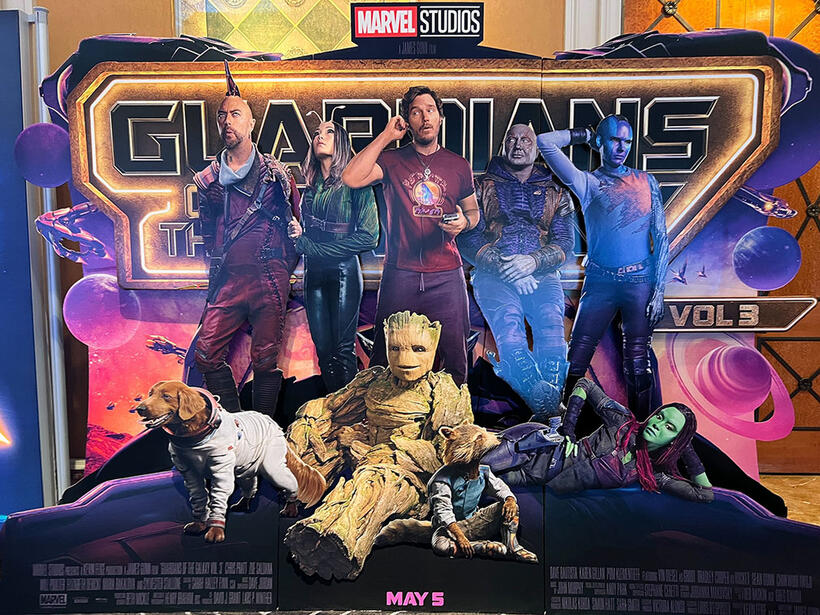 
	Guardians of the Galaxy Vol. 3 display
