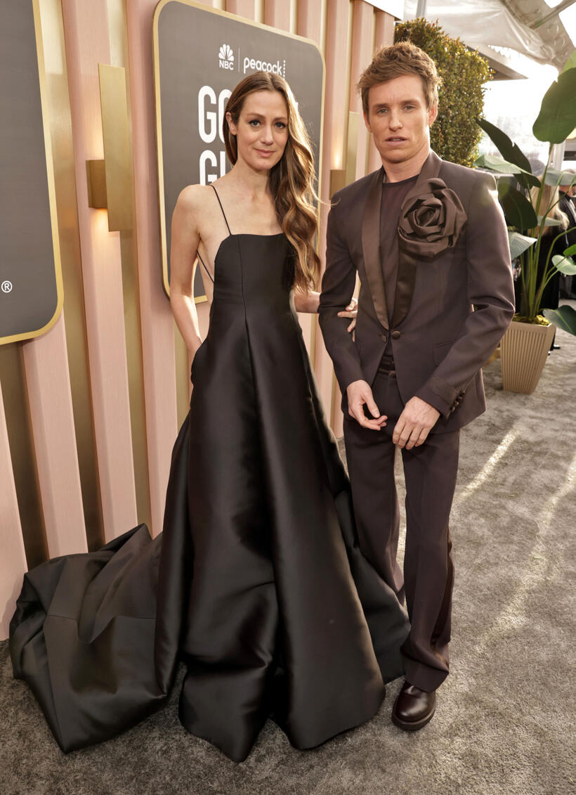 
	Hannah Bagshawe and Eddie Redmayne
